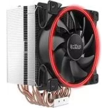 Arrefecedor de CPU PCCOOLER GI-H58UR ventoinha de 120 mm, até 1800 rpm, arrefecedor torre