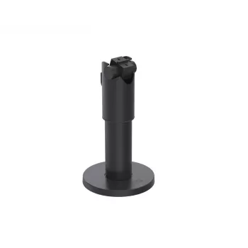 Suporte para terminal POS Ergonomic Solutions SP1 DuraTilt com unidade de rotação de 120 mm, segurança ClickSafe PCI, branco (DTP101)