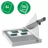 Cortapapel Leitz Precision Home Office A4, 10 folhas, fixação manual, aço inoxidável, A4, 80 g/m², antracite