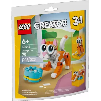 Blocks Creator 30714 Orange Cat