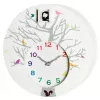 NeXtime Relógio de cuco 2998wi Cuckoo Round, 30x10 cm, parede, branco