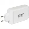 Fonte de alimentação ALLNET PSU-GaNPD-USB-1A3C-130W — 130 W, 1× USB-A, 3× USB-C