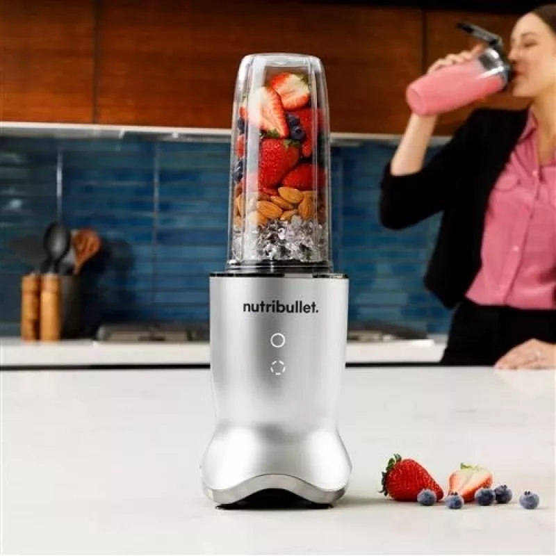 Batedeira NutriBullet NB1206S 0,9 l 1200 W prateado, preto