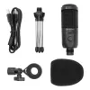 Microfone White Shark TAUS preto Studio