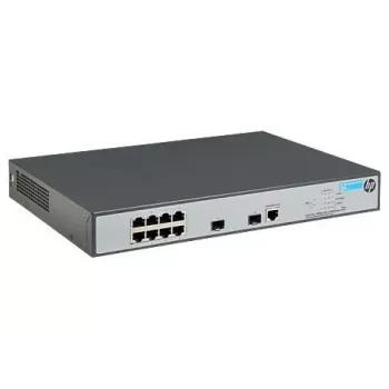 Switch de rede HP Enterprise 1920-8G-PoE 180W (JG922A-RFB) 8x Gigabit, PoE, 180W de potência total