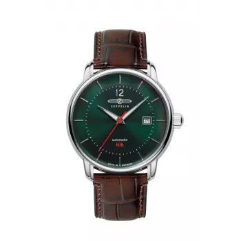 Relógio automático Zeppelin LZ120 Bodensee ZE-8160-4 aço inoxidável resistente à água
