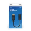 Adaptador Savio DisplayPort (macho) v1.2 - HDMI A (fêmea) v1.4, 4K, AK-62