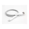 Tampa antipoeira DeLOCK para ficha USB Type-A e ficha Apple Lightning, conjunto 2 unid. branco