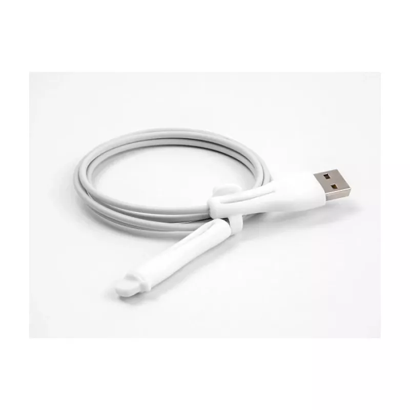 Tampa antipoeira DeLOCK para ficha USB Type-A e ficha Apple Lightning, conjunto 2 unid. branco