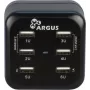 Inter-Tech Argus LS-6US - Fonte de alimentação - 34 Watt - 6,8 A - 6 portas de saída (USB) (88885322)