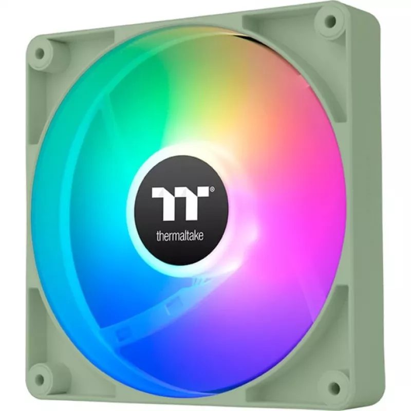 Thermaltake CT140 ARGB Sync ventoinha de caixa 140 mm, 500–1500 rpm, Matcha Green, 2 unid.