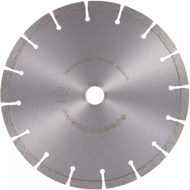 Disco de corte de diamante Makita D-80117 para corte, 230x22,23 mm