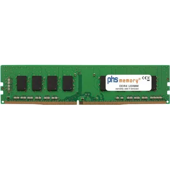 PHS-memory 8GB memória RAM para Gigabyte GA-X170-WS ECC DDR4 UDIMM 2133MHz (SP183048)