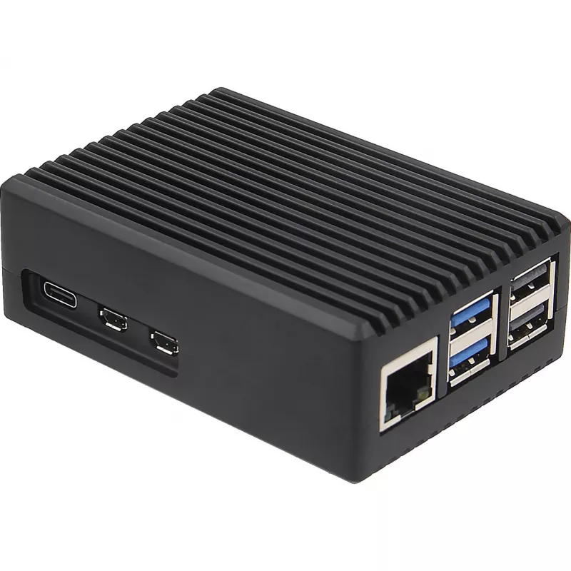 Caixa INTER-TECH para Raspberry Pi 5 — ODS-739 Design compacto