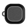 Tech-Protect Rough Carbon capa para o estojo de carregamento Samsung Galaxy Buds 2 Pro/2/Live/Pro, preta