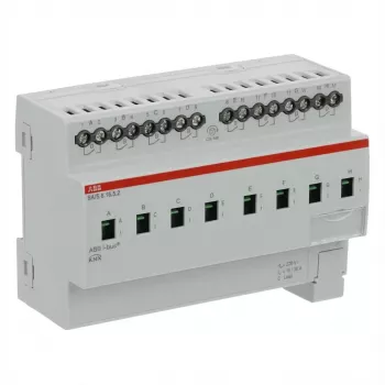 ABB Stotz S&J Atuador de comutação 8 vias, 16A, carga C SA/S8.16.5.2 (2CDG110267R0011)