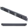 Injetor PoE Extralink 12 portas 12x 100Mb/s RJ45, Rackmount