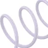 Cabo de carregamento rápido USB-C para Lightning Baseus Gem 1 m 20 W violeta, revestimento em nylon, Lightning de 7 pinos