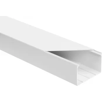 Calha de instalação elétrica OEM 5961Z branca LS 90×60 mm, 2 m — pack de 8