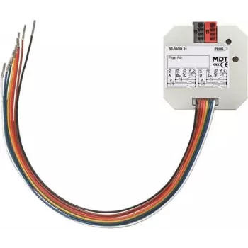 MDT BE-06001.02 Interface de botão/Interface de botão 6 vias encastrado sem potencial (BE-06001.02)