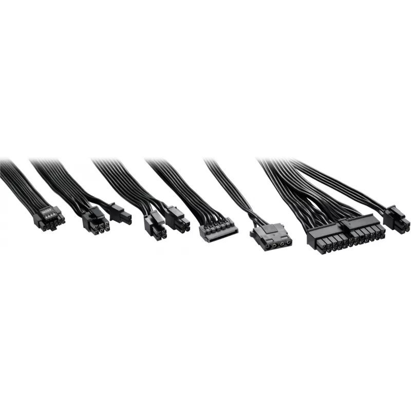 Fonte de alimentação 750W Sharkoon Rebel P20 SFX 750W (preto, 1x conector 12-Pin High Power, 2x PCIe, gestão de cabos, 750 Watt)