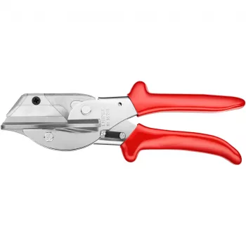 Tesoura de esquadria Knipex 94 35 215 para perfis de plástico e borracha, 215 mm