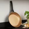 Frigideira Russell Hobbs RH01666BEU7 24 cm, antiaderente, preta