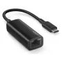 Adaptador Ethernet Aukey CB-A30 USB‑C para Gigabit RJ45 10/100/1000 Mbps, USB 3.0, alumínio, indicadores LED