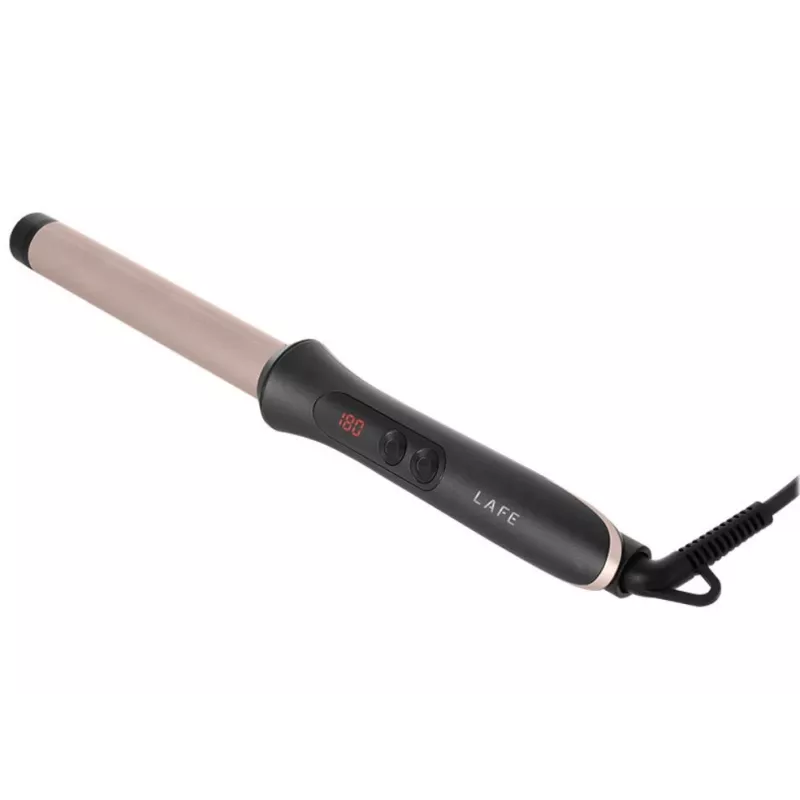 Modelador de caracóis LAFE Sleek & Shine Curler 25 mm LAFLKA47571 – bastão redondo 25 mm, modelador de caracóis elétrico