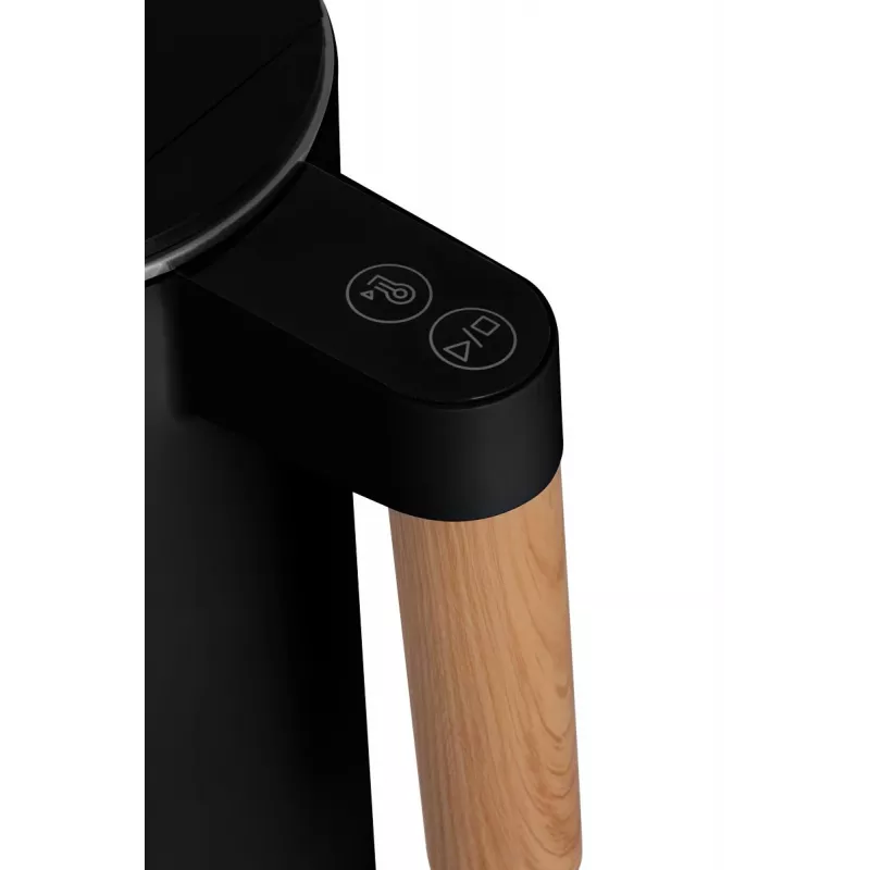 Chaleira elétrica de parede dupla 1,5 L Concept preto RK 3301