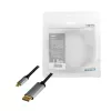 Adaptador de cabo LogiLink CUA0100 DisplayPort USB 3.2 Gen1 Type-C 1,8m preto cinzento