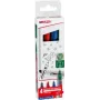 Conjunto de marcadores para quadro branco Edding 361, cores sortidas, ponta 1,0 mm, pack de 4