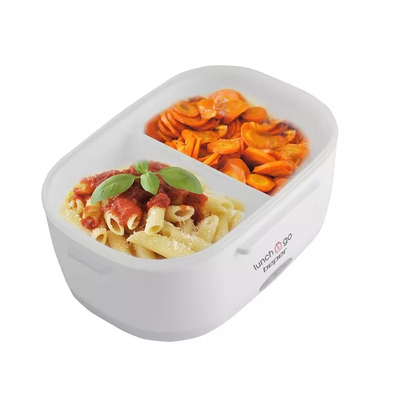 Marmita elétrica Beper 90.920G – aquecedor de alimentos 1 L, amarelo