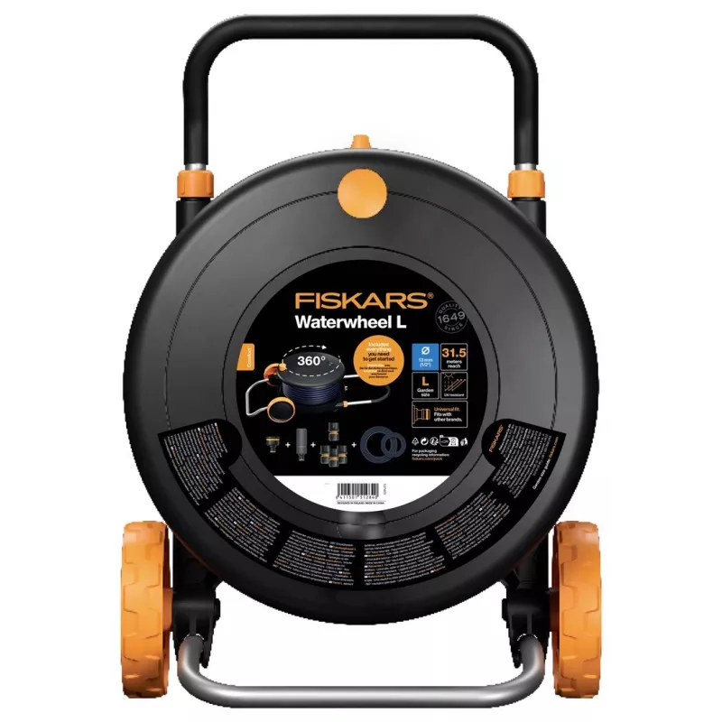 Carro para mangueira Fiskars Comfort L com rodas 30 m 1071670