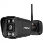 Foscam V8P câmara WiFi bullet para exterior, 8 MP 4K (3840x2160), WiFi dual-band, foco, sirene, visão noturna, preta