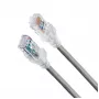 Cabo de patch de rede Belden 10GX Cat6a U/UTP LSZH, 2 m, RJ-45–RJ-45, cinzento