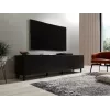 Móvel de TV cama meble ETNA 200 x 42 x 52 cm, preto mate, superfície em aglomerado