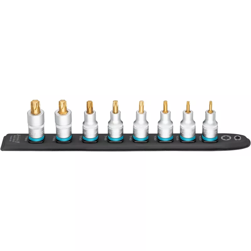 Hazet SmartRail 992T-SR/8 jogo de chaves de caixa Torx de 1/2