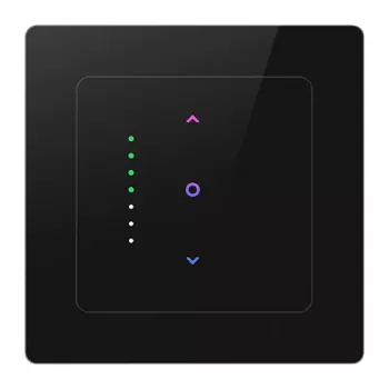 Interruptor de estore inteligente Avatto CS20-EU-B com controlo tátil WiFi para estores e persianas