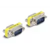 Adaptador D-Sub 9 pinos macho para macho DeLOCK 66464