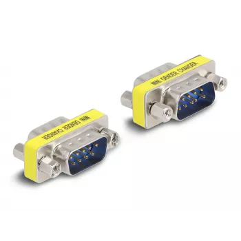Adaptador D-Sub 9 pinos macho para macho DeLOCK 66464
