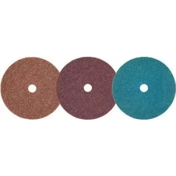 3M Disco abrasivo de feltro grosso D.115mm com fecho de velcro para trabalhos de limpeza/acabamento (65333)