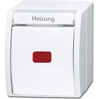 Busch-Jaeger Interruptor de emergência para aquecimento Ocean Sobrepor Branco 2601/2 SKWNH-54 (2601/2 SKWNH-54)