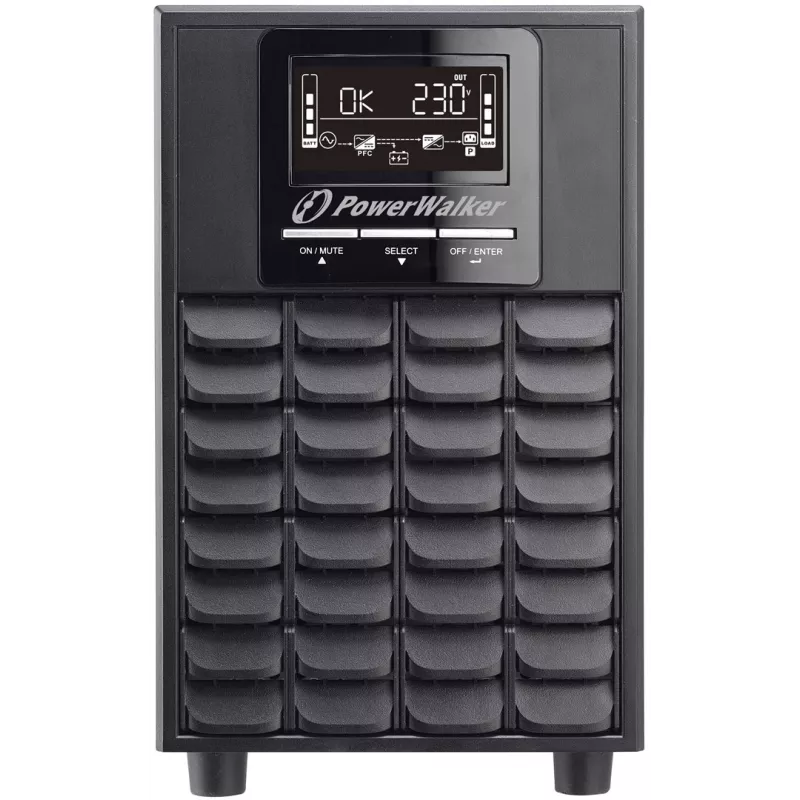 PowerWalker VFI 1500 CG PF1 Double-Conversion (Online) 1,5 kVA 1500 W 4 saídas AC