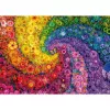 Farbenwirbel-Blüten, puzzle 2000 peças
