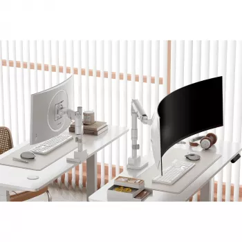 Suporte de monitor DIGITUS Single, fixação por aperto, máx. 57