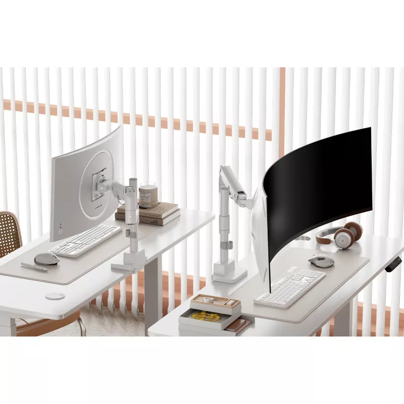 Suporte de monitor DIGITUS Single, fixação por aperto, máx. 57