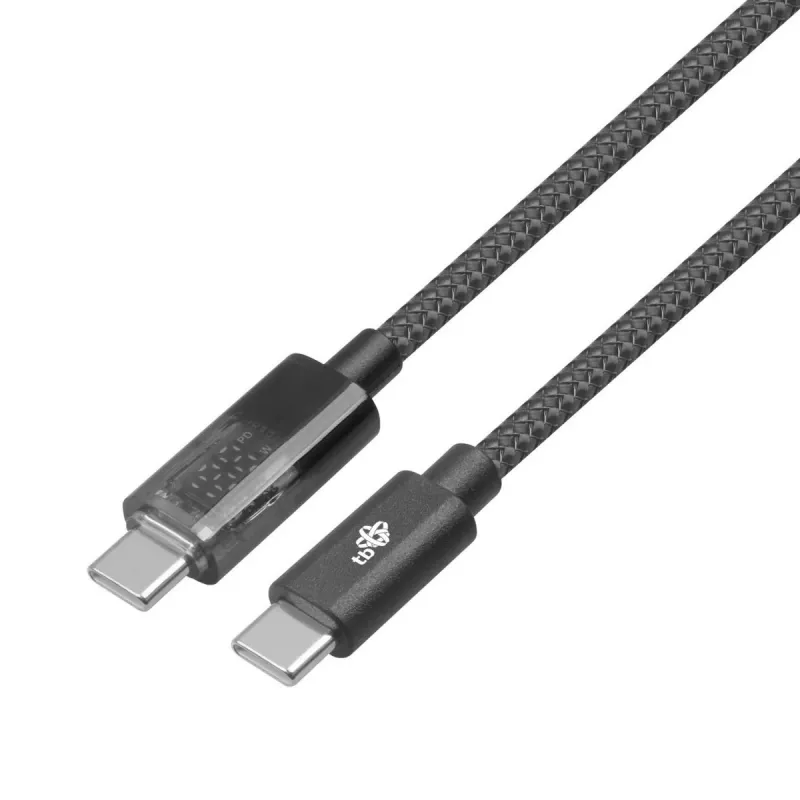 Cabo USB-C TB AKTBXKUCCIND10B 1 m 100 W com indicador LED de carregamento
