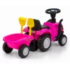 Veículo de deslizar milly mally T7 trator (rosa) veículo de deslizar para criança