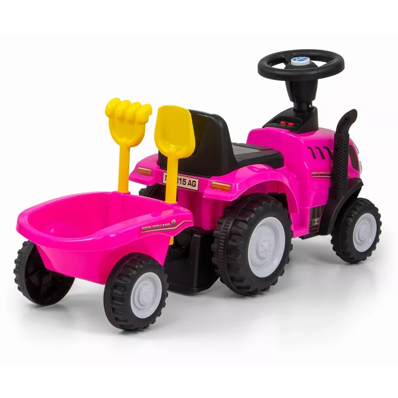 Veículo de deslizar milly mally T7 trator (rosa) veículo de deslizar para criança